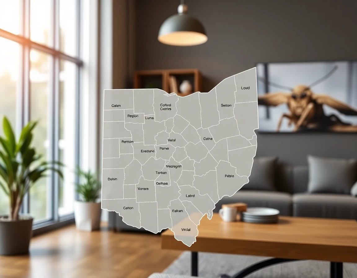 Pest Control Service Areas Map