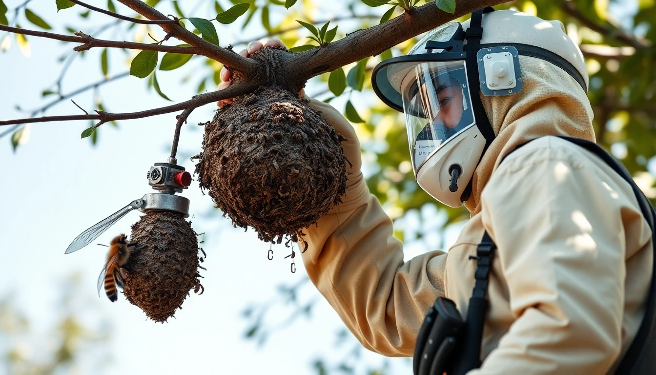 Hornet Nest Removal
