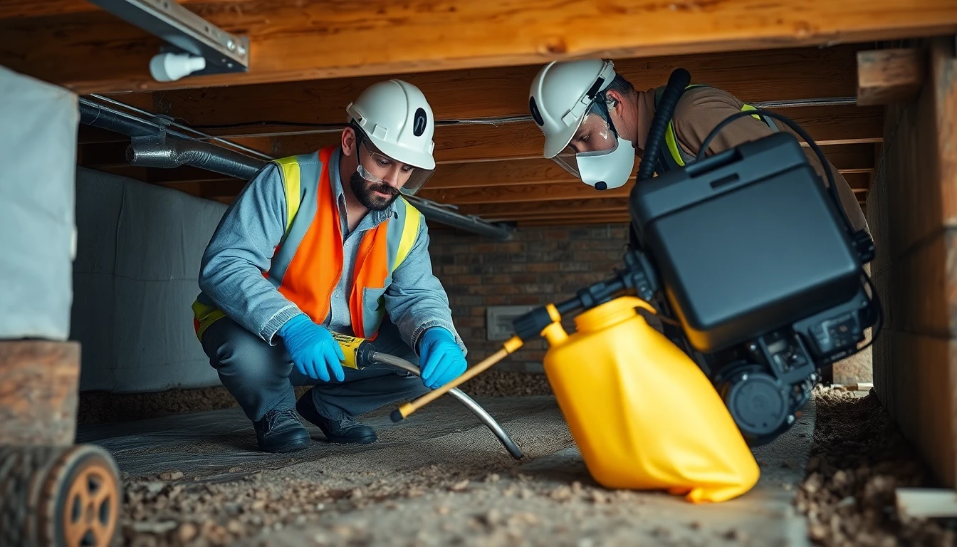 Crawl Space Pest Treatment